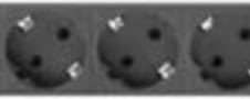 Product image of PDU-07F-0200-BK