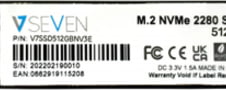 Product image of V7SSD512GBNV3E