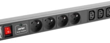 Product image of PDU-04E04I-0200-IEC-BK