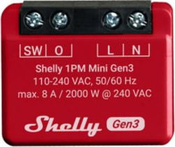Product image of Shelly SHELLY-1PM-Mini-Gen3