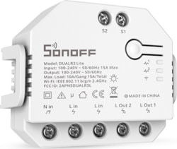 Sonoff DUALR3 tootepilt