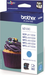 Brother LC123C tootepilt