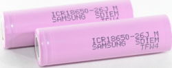 Samsung ICR18650-26J3 tootepilt