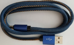 Product image of GEMBIRD CC-USB2J-AMmBM-1M-BL