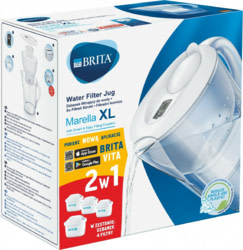 Product image of BRITA Marella XL bialy + 4 wkłady Maxtra+