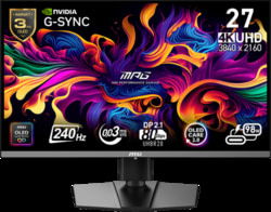 MSI MPG 272URX QD-OLED tootepilt