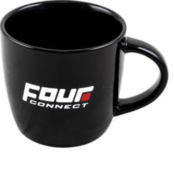 4 FOUR MUG BLACK tootepilt