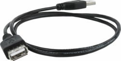 Product image of Cablexpert CC-USB2-AMAF-75CM/300-BK