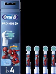 Oral-B EB10 4 refill Spiderman tootepilt