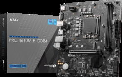 Product image of MSI PRO H610M-E DDR4