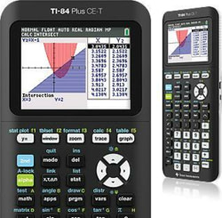 Product image of Texas Instruments TI-84 PLUS CE-T P FC