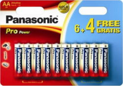 Product image of Panasonic LR6PPG/10BW 6+4F