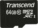 Product image of Transcend TS64GUSDXC10