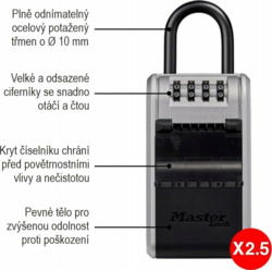 MasterLock 5480EURD tootepilt