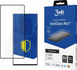 3MK Samsung Galaxy S24 Ultra - 3mk HardGlass Max Black tootepilt