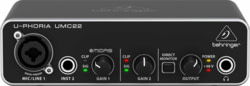 Behringer UMC22 tootepilt