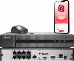 Hikvision Digital Technology NVR-8CH-H/8P biały tootepilt