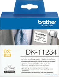 Brother DK11234 tootepilt