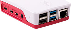 Product image of Raspberry Pi RB-CASEP4+06W