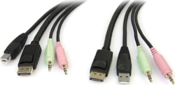 Product image of StarTech.com DP4N1USB6