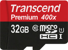 Product image of Transcend TS32GUSDCU1