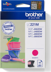 Brother LC221M tootepilt