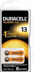 Duracell A13B6 tootepilt