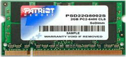 Patriot Memory PSD22G8002S tootepilt