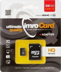 Product image of IMRO MicroSD10/32G UHS-3 ADP