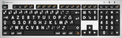 Product image of LogicKeyboard LKB-LPRNTWB-CWMU-FR