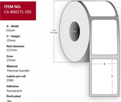 Capture CA-800271-105 tootepilt