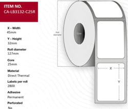 Capture CA-LB3132-C25R tootepilt