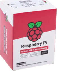 Raspberry Pi RPI4 PSU UK BLACK tootepilt