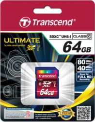 Transcend TS64GSDXC10U1 tootepilt