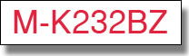 Product image of Brother MK232BZ
