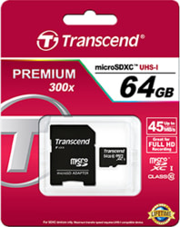 Product image of Transcend TS64GUSDXC10