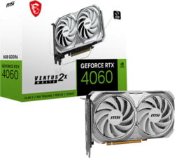 Product image of MSI RTX 4060 VENTUS 2X WHITE 8GB OC