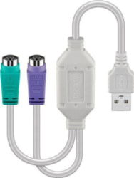 Product image of MicroConnect USBA2XPS2