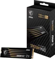 Product image of MSI SPATIUM M482 PCIe 4.0 NVMe M.2 2TB