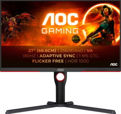 Product image of AOC Q27G3XMN/BK