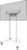 Product image of Neomounts FL55-875WH1 2
