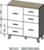 Cama MEBLE Komoda LOTTA 110 2D4S tootepilt 6